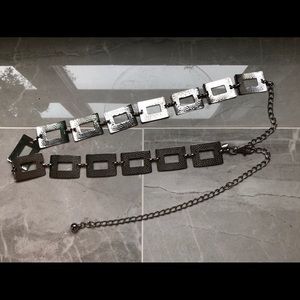 Belt -Vintage Metal with chain